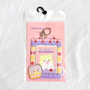 Brand New Sanrio marumofubiyori fruit cake instant kpop photo card holder